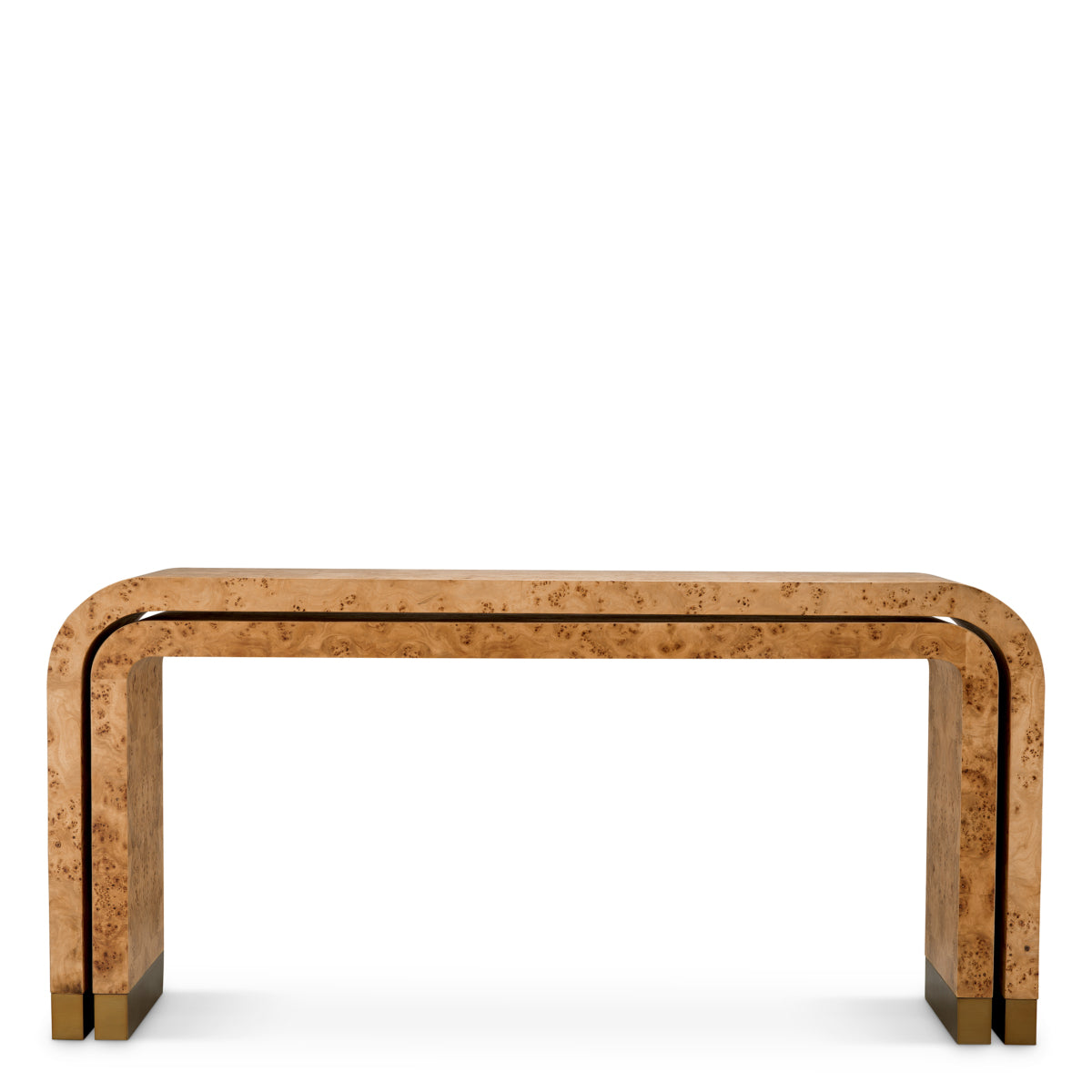 Mappa Burl Console Table (2) Quinton