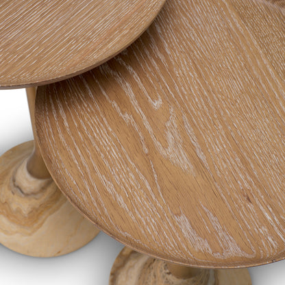 Marble Side Table (2) Puglia