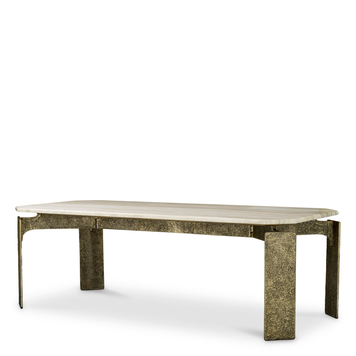 Marble Brass Dining Table Bodega