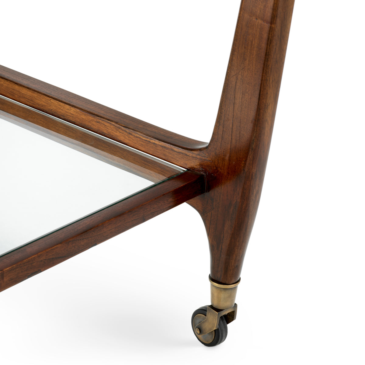 Classic Brown Trolley Julianne | Cabothousefurniture.com