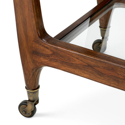 Classic Brown Trolley Julianne | Cabothousefurniture.com