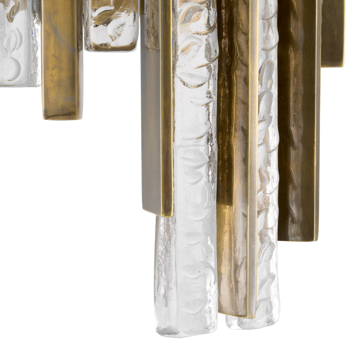 Glass Panel Wall Lamp Leonora | Cabothousefurniture.com