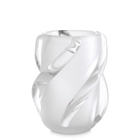 Frosted Glass Vase Celestino