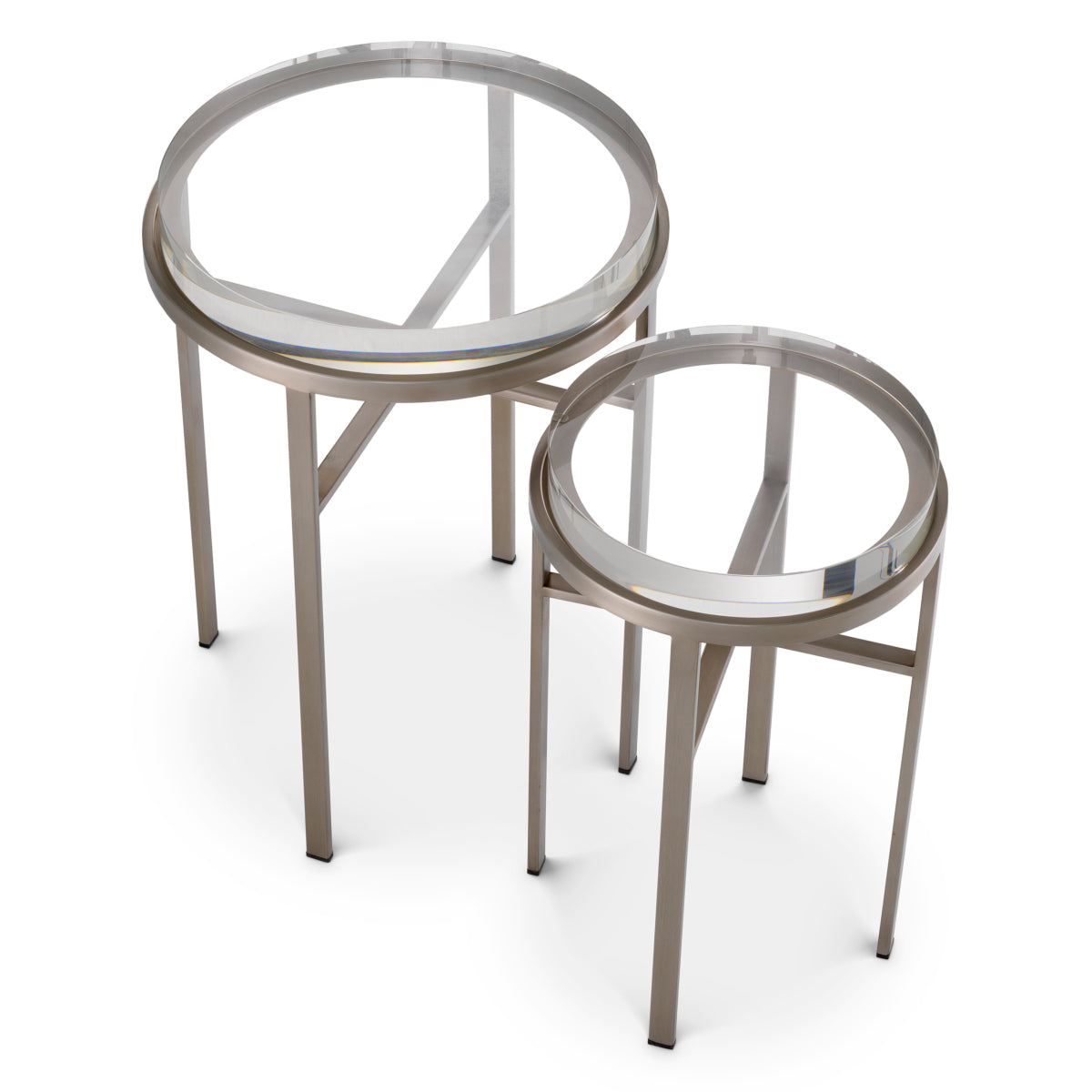 Round Side Tables (2) Hoxton | Cabothousefurniture.com