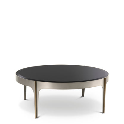 Black Glass Coffee Table S Artemisa | Cabothousefurniture.com