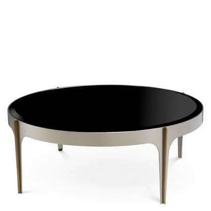 Black Glass Coffee Table S Artemisa | Cabothousefurniture.com