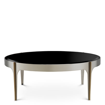 Black Glass Coffee Table S Artemisa | Cabothousefurniture.com