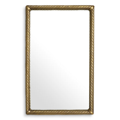 Vintage Brass Mirror Salvi | Cabothousefurniture.com