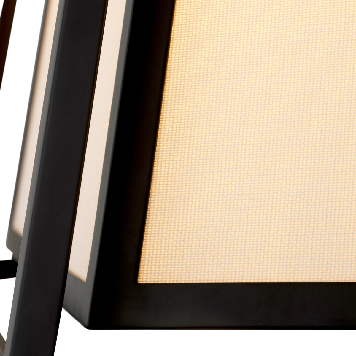 Off-White Fabric Pendant Lamp Moreno | Cabothousefurniture.com