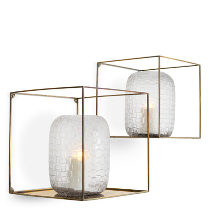 Vintage Brass Wall Racks (2) Deco | Cabothousefurniture.com