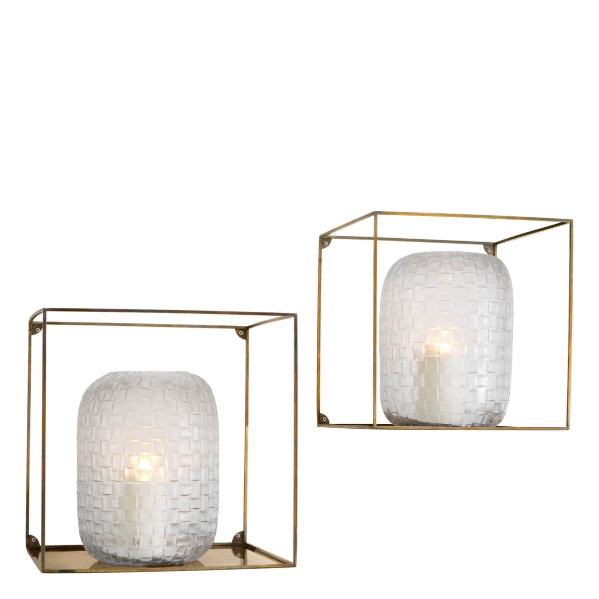 Vintage Brass Wall Racks (2) Deco | Cabothousefurniture.com