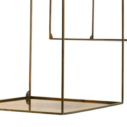 Vintage Brass Wall Racks (2) Deco | Cabothousefurniture.com