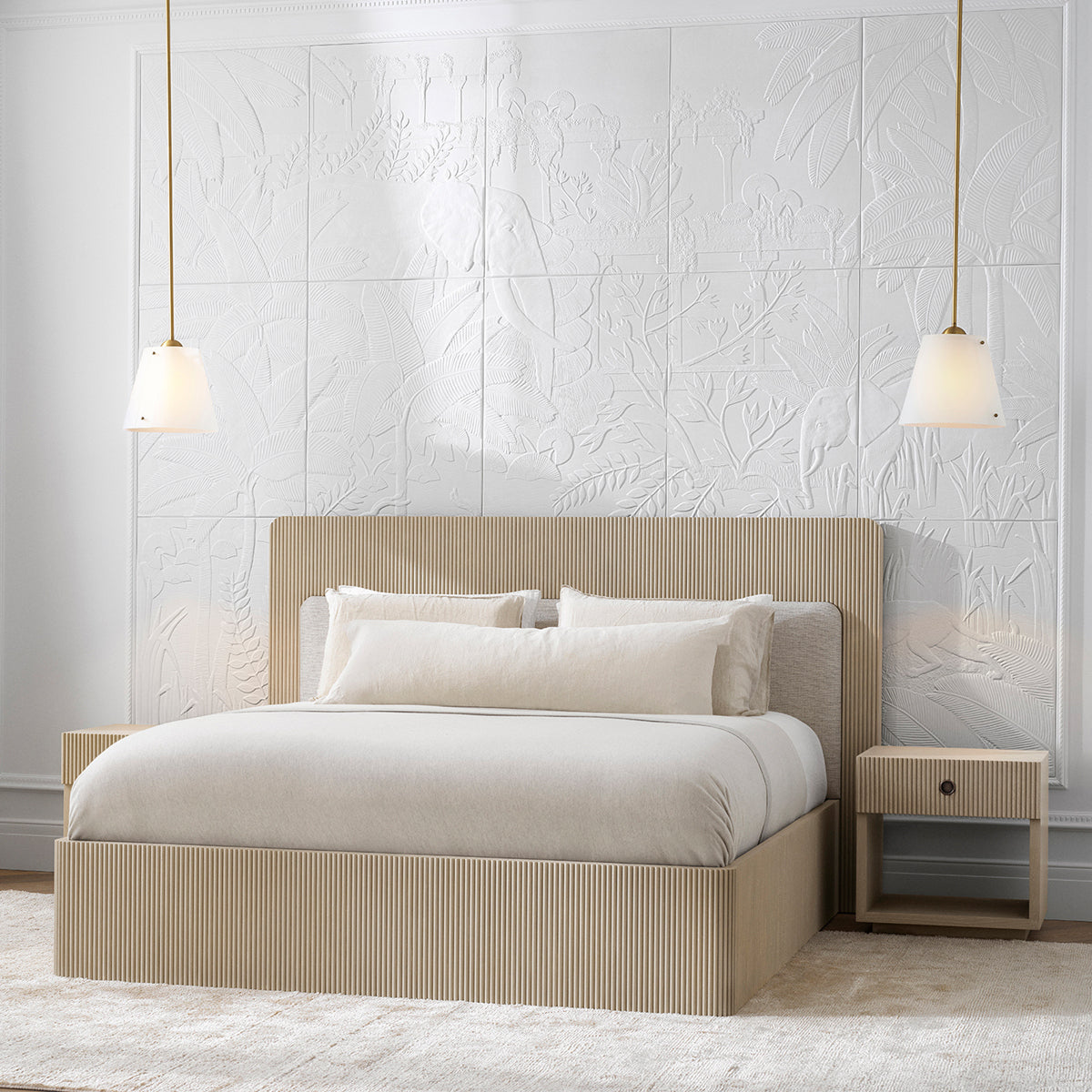 Milk Glass Pendant Trianon | Cabothousefurniture.com
