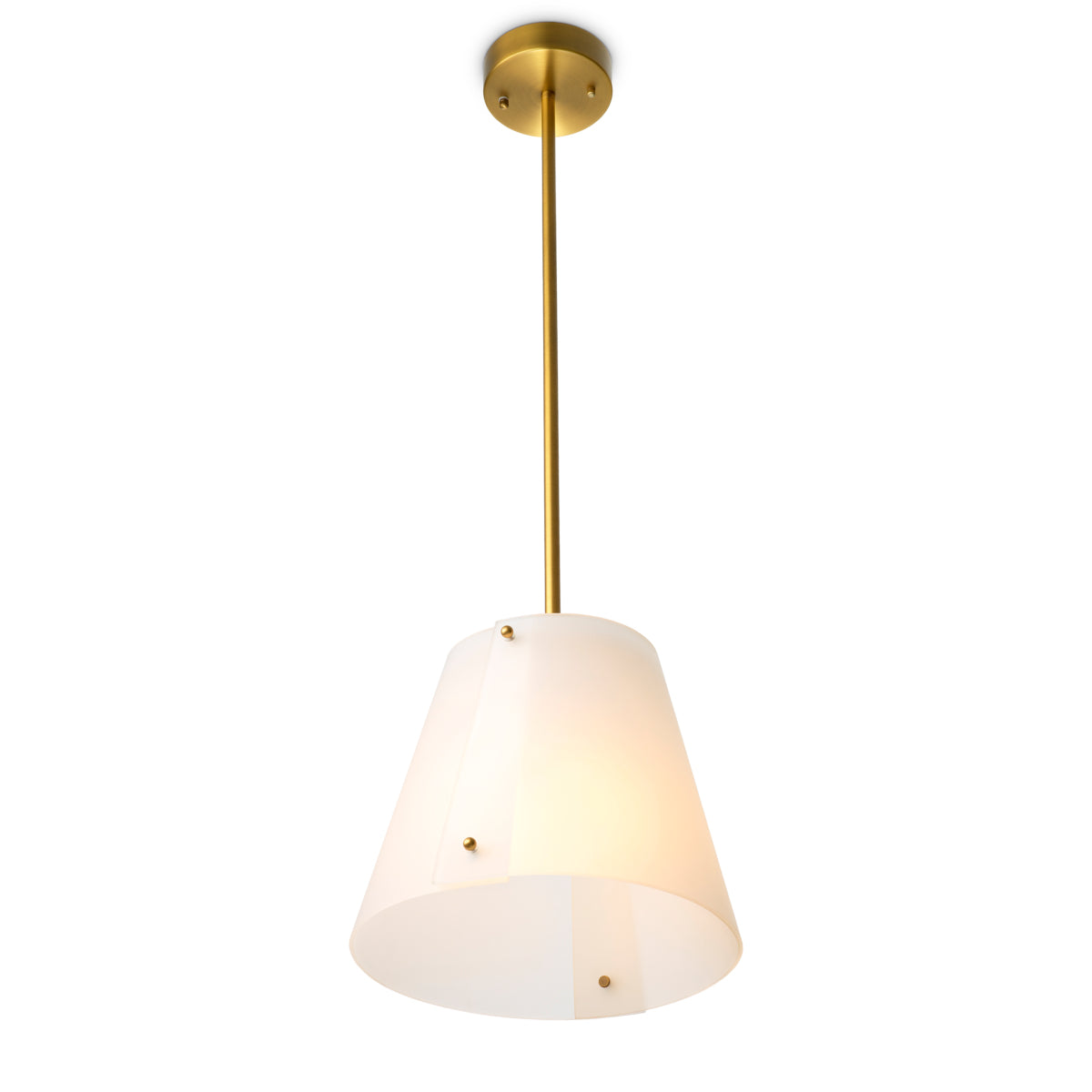 Milk Glass Pendant Trianon | Cabothousefurniture.com