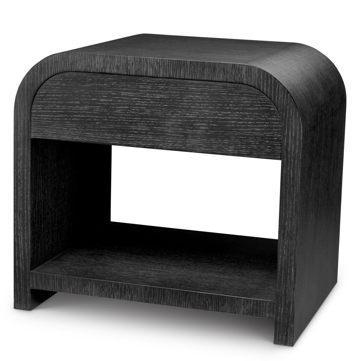 Oak Veneer Nightstand Rhodes