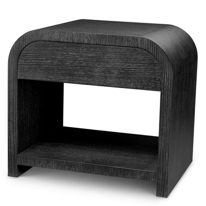 Oak Veneer Nightstand Rhodes