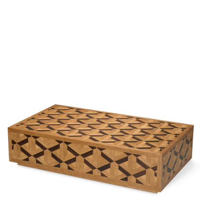 Oak Veneer Coffee Table Rubicon | Cabothousefurniture.com