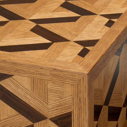 Oak Veneer Coffee Table Rubicon | Cabothousefurniture.com