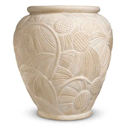 Cream Outdoor Planter Yasmine | Cabothousefurniture.com