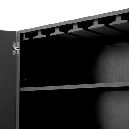 Natural Oak Bar Cabinet Wexford | Cabothousefurniture.com