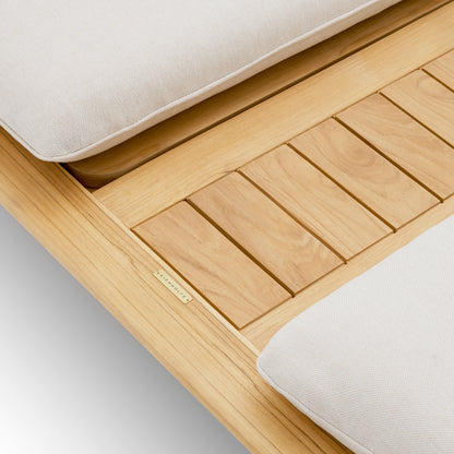 Teak Outdoor Daybed Weston | Cabothousefurniture.com