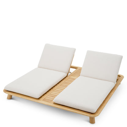 Teak Outdoor Daybed Weston | Cabothousefurniture.com
