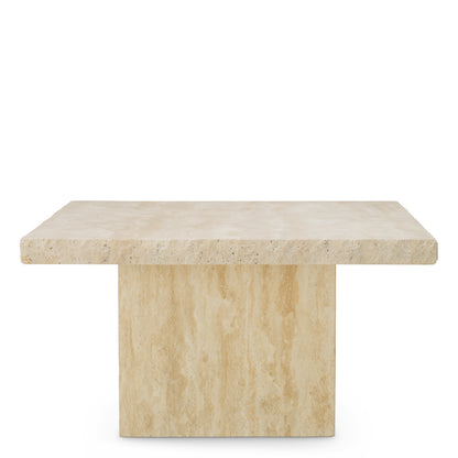 Travertine Coffee Table Villeroy | Cabothousefurniture.com