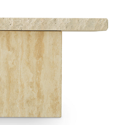 Travertine Coffee Table Villeroy | Cabothousefurniture.com