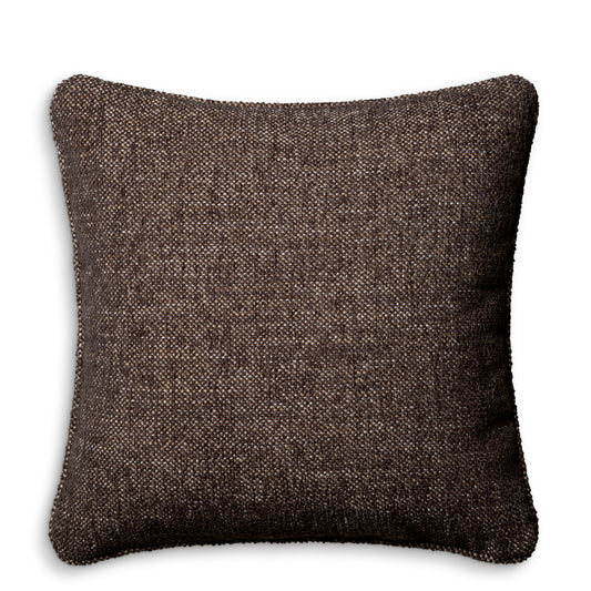 Brown Textured Cushion Renato