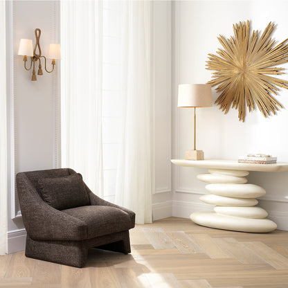 Brown Rectangular Cushion Renato | Cabothousefurniture.com