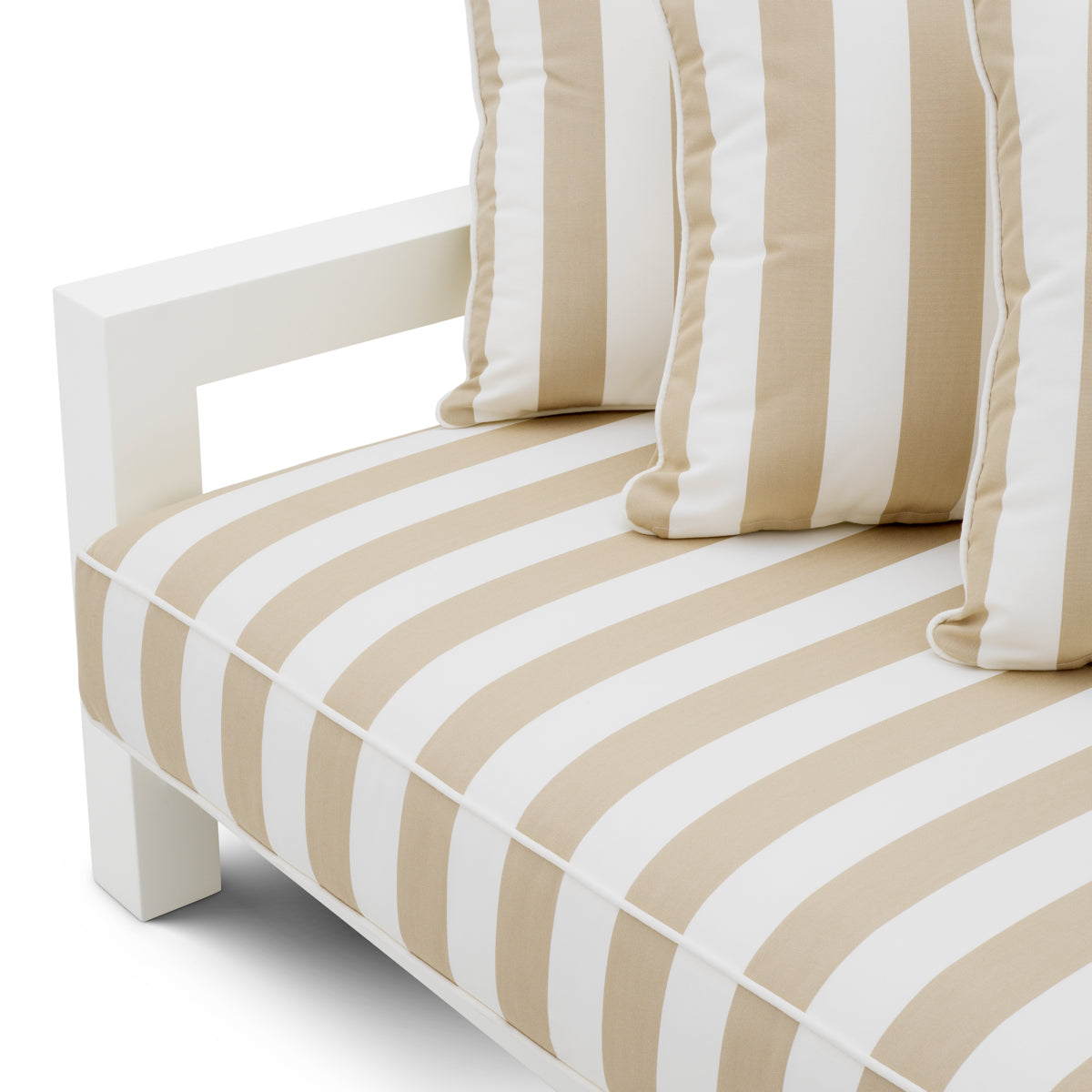Upholstered Outdoor Sofa Cap-Antibes