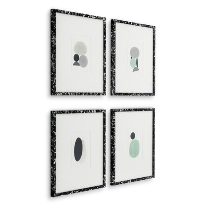 Abstract Minimalist Artwork Set (4) Prints | Cabothousefurniture.com