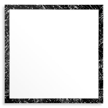 Graphic Print Mirror Reflection of Eccentricity | Cabothousefurniture.com