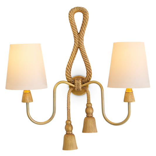 Double Shade Wall Lamp Tropez | Cabothousefurniture.com