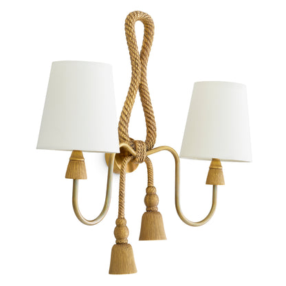 Double Shade Wall Lamp Tropez | Cabothousefurniture.com