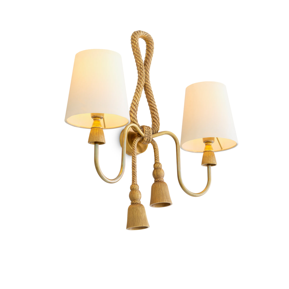 Double Shade Wall Lamp Tropez | Cabothousefurniture.com
