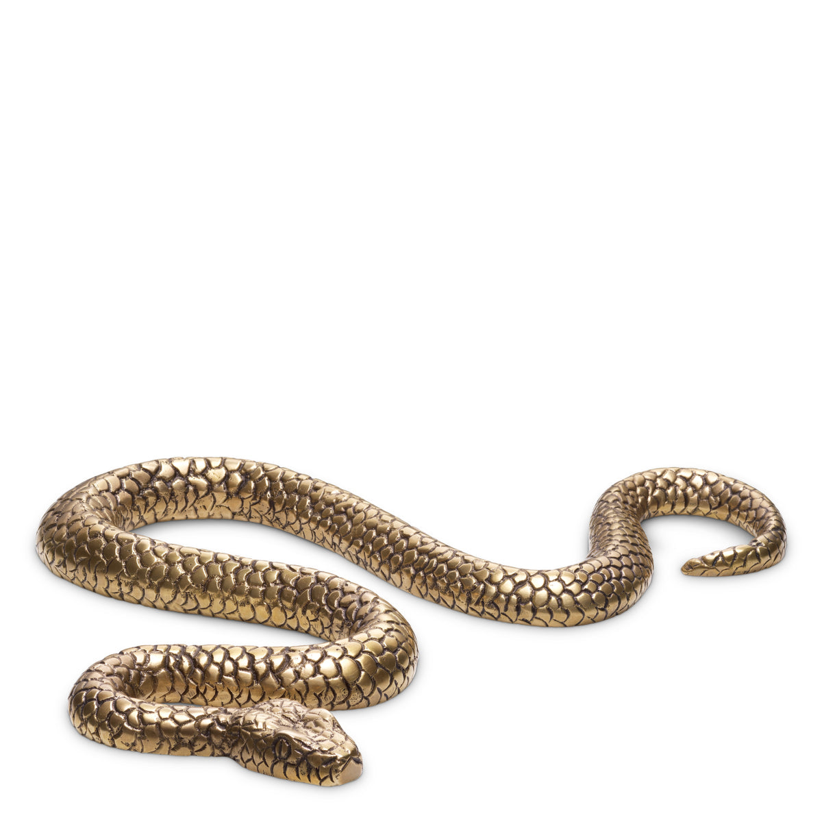 Brass Decorative Object Serpent | Cabothousefurniture.com