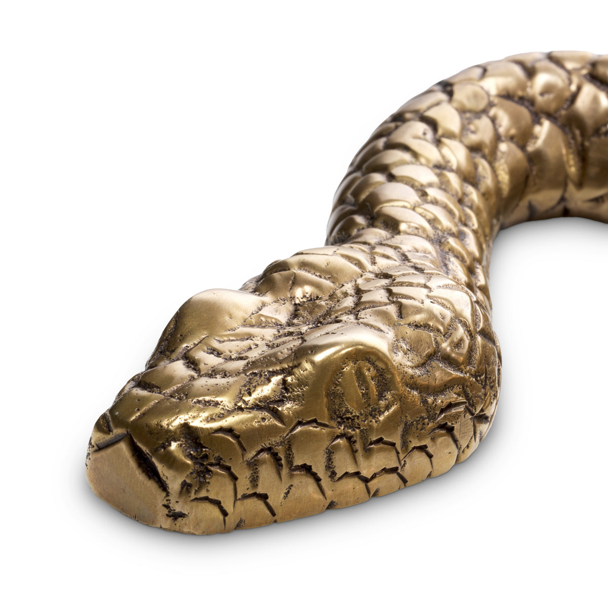 Brass Decorative Object Serpent | Cabothousefurniture.com