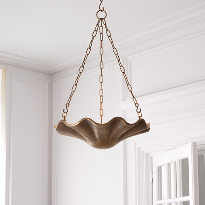 Brass Bowl Chandelier Aurelia | Cabothousefurniture.com