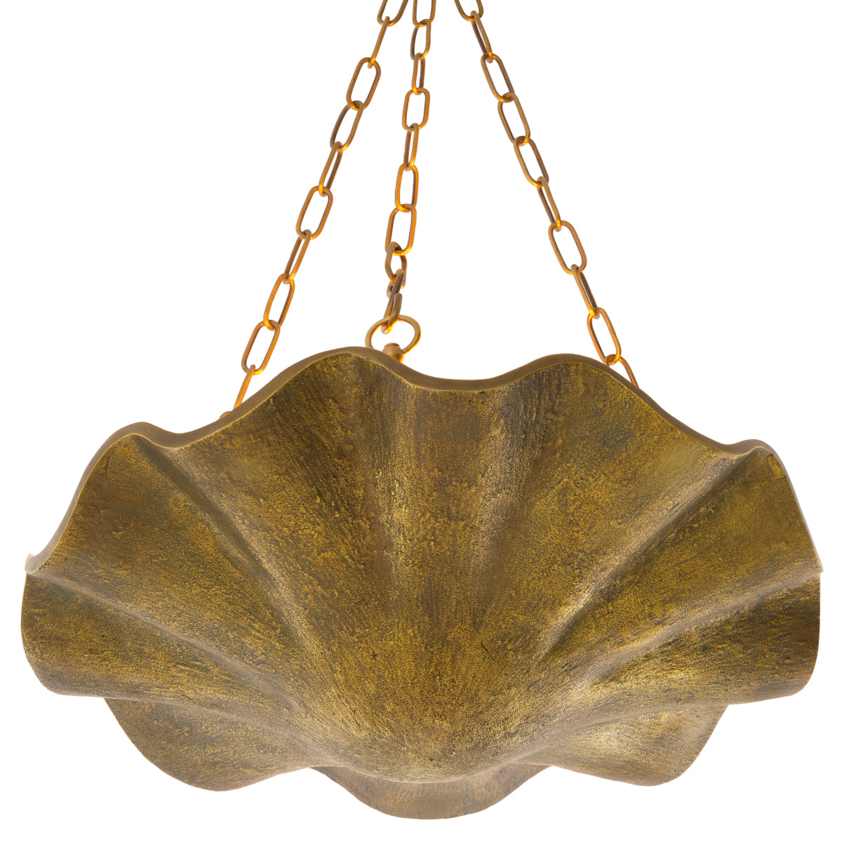 Brass Bowl Chandelier Aurelia | Cabothousefurniture.com