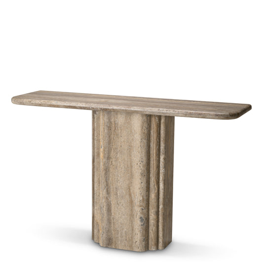 Travertine Console Table Norrington | Cabothousefurniture.com