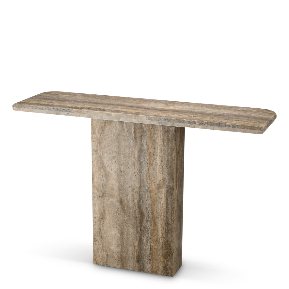 Travertine Console Table Norrington | Cabothousefurniture.com