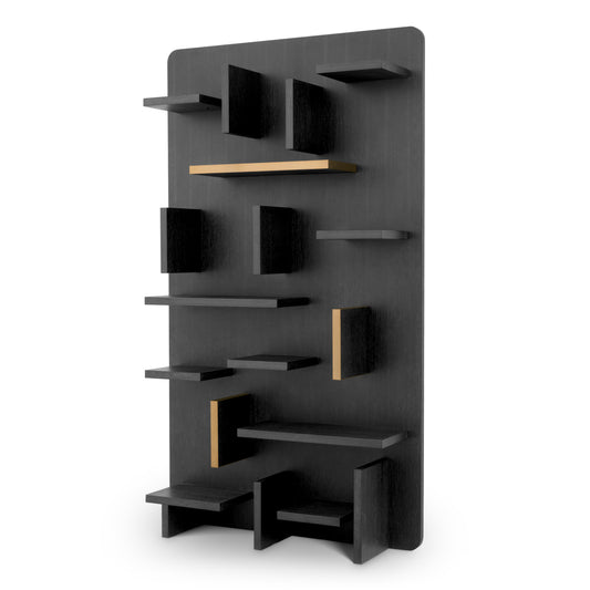 Black Oak Wall Cabinet Highgrove | Cabothousefurniture.com
