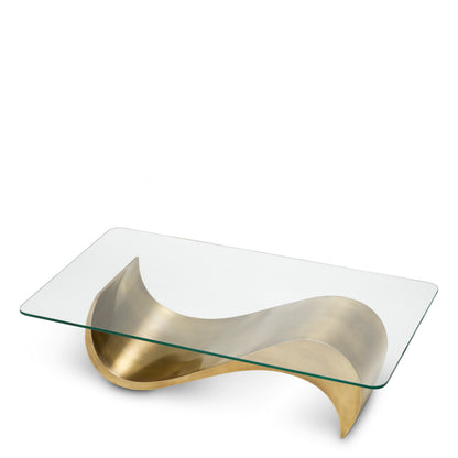 Rectangular Glass Coffee Table Chambertin | Cabothousefurniture.com