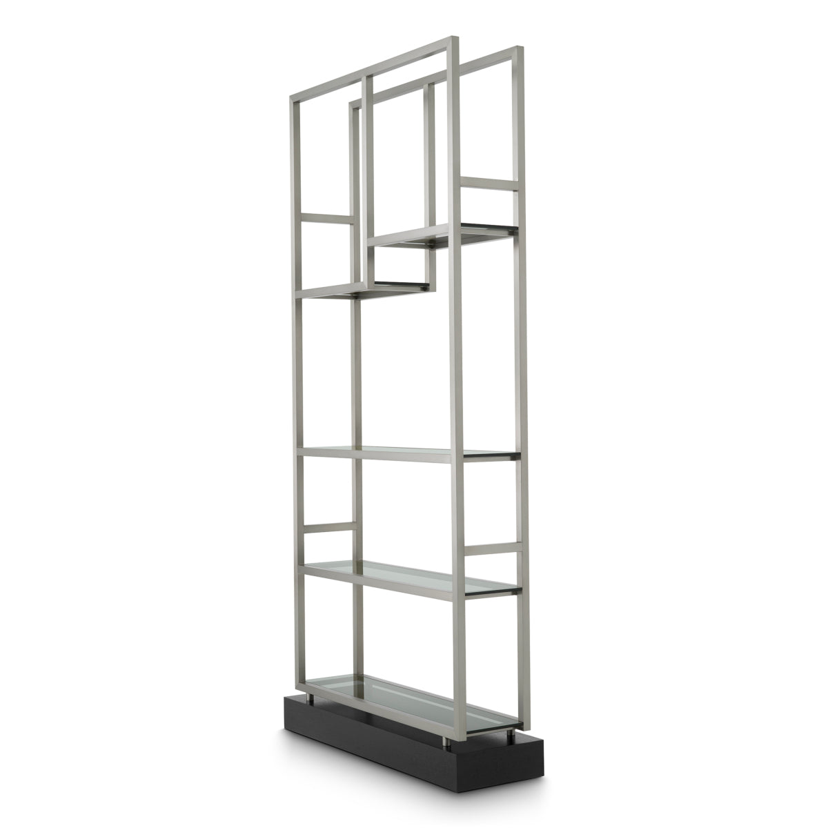 Brass Frame Glass Cabinet Corrado I | Cabothousefurniture.com