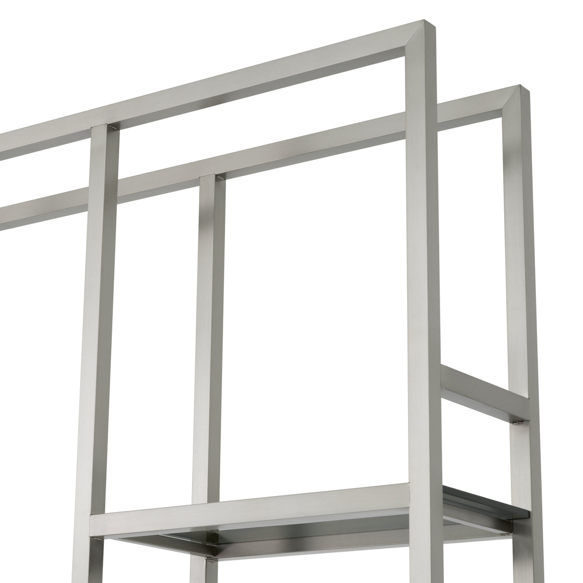 Brass Frame Glass Cabinet Corrado I | Cabothousefurniture.com