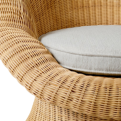 Rattan Weave Lounge Chair Somerly