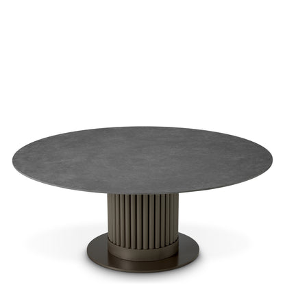 Outdoor Coffee Table Volterra Round | Cabothousefurniture.com