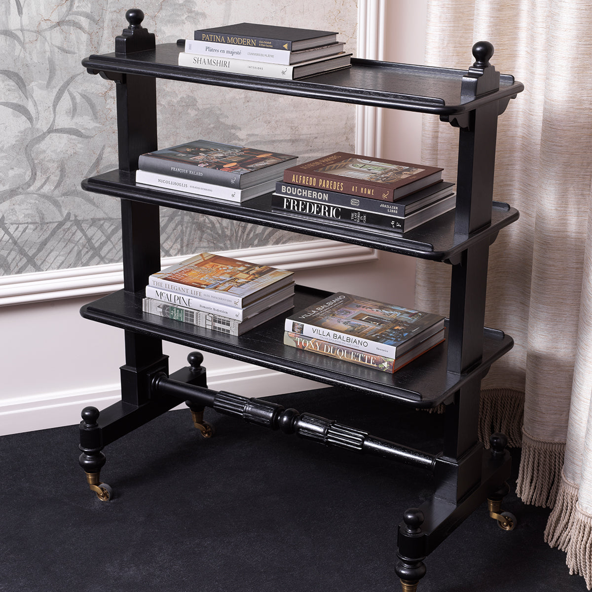 Black Trolley Lysander | Cabothousefurniture.com