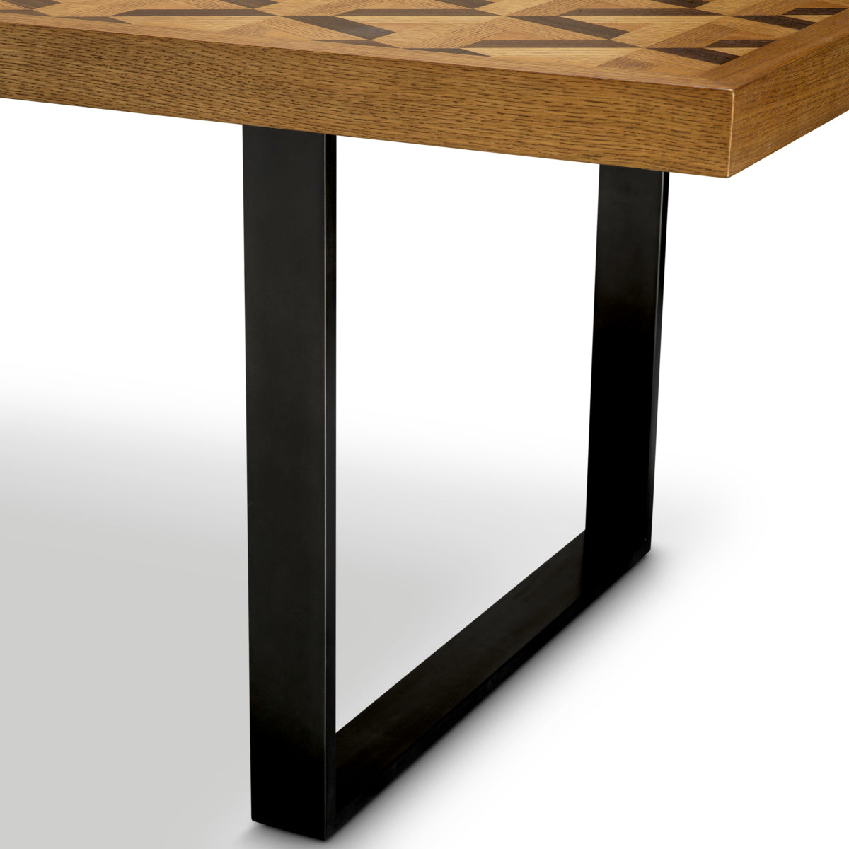Oak Veneer Dining Table Rubicon | Cabothousefurniture.com